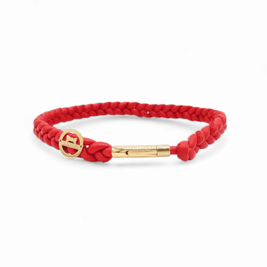 Markenhalsband Rot