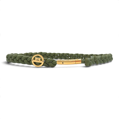 Markenhalsband Dusty Olive