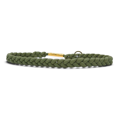 Markenhalsband Dusty Olive