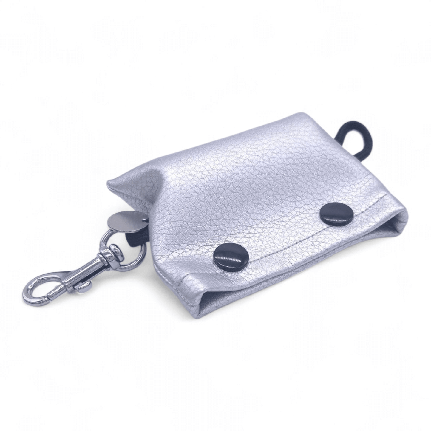 Kotbeutelspender Silber Metallic