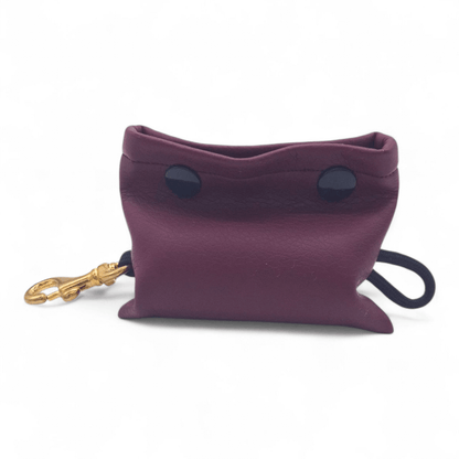 Kotbeutelspender Dunkelrot