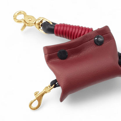 Kotbeutelspender Dunkelrot