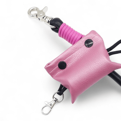 Kotbeutelspender Pink Metallic