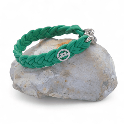 Flechthalsband "Jade" 27 cm Halsumfang (Sofortkauf)