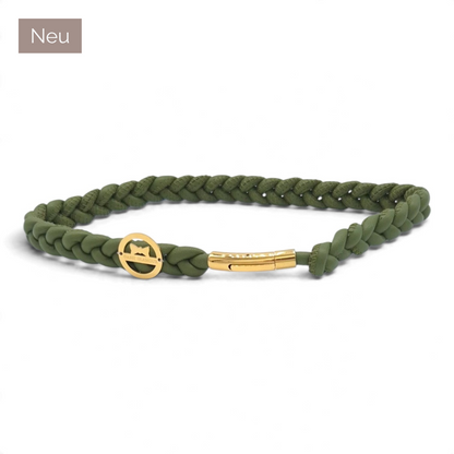 Markenhalsband Dusty Olive