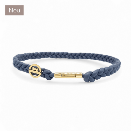 Markenhalsband Anthrazit