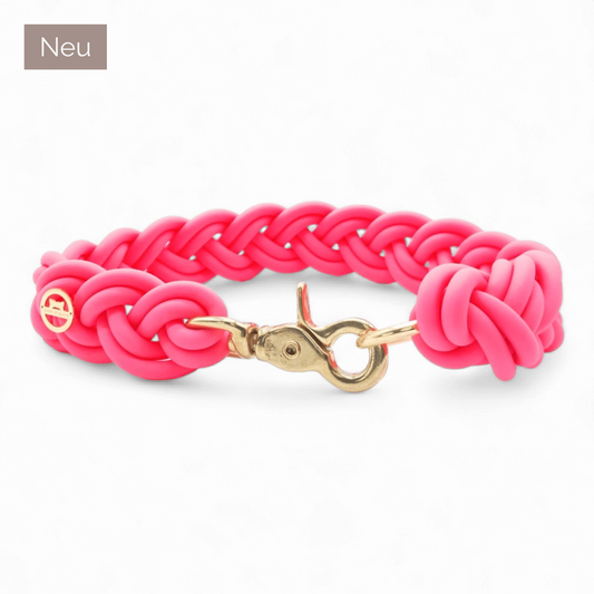 BioThane® Halsband Neon-Pink